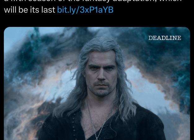 Netflix продлил «Ведьмака» на пятый сезон