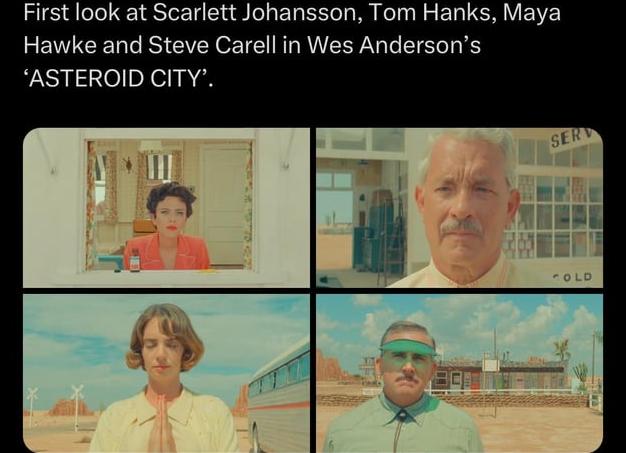 Вышел первый трейлер «Города астероидов» Уэса Андерсона