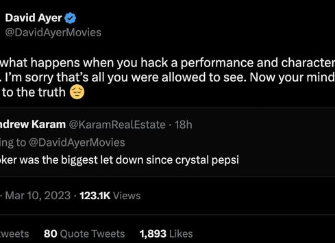 Дэвид Эйр намекнул на выход режиссёрской версии «Отряда самоубийц»